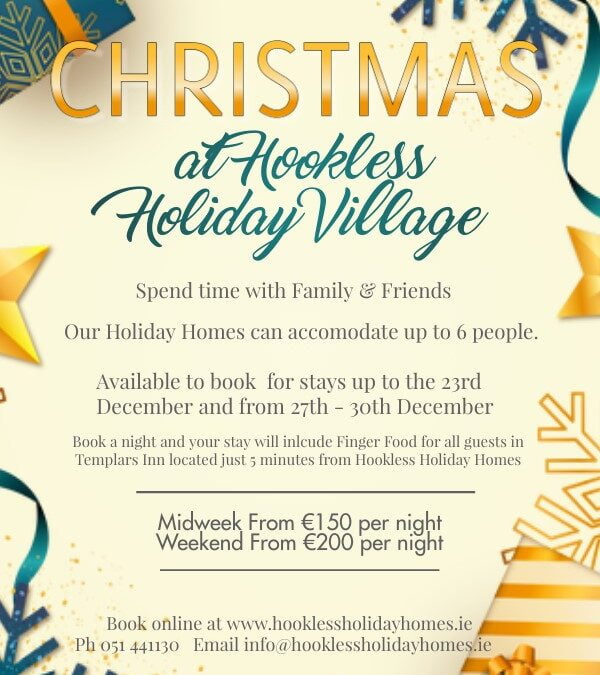 Christmas at Hookless Holiday Village – Special Offer!